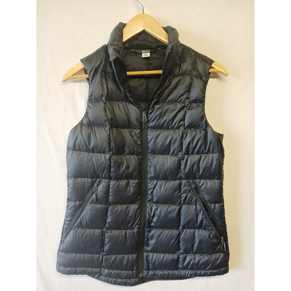 Rei Co-op down filled puffer vest black small gorpcore hiking outdoors womens